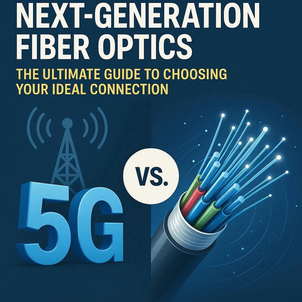 5G vs. Fibra Óptica de Nueva Generación